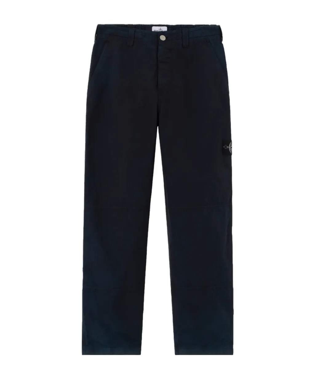 Logo Patch Elastic Waist Trousers