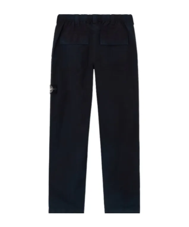 Logo Patch Elastic Waist Trousers
