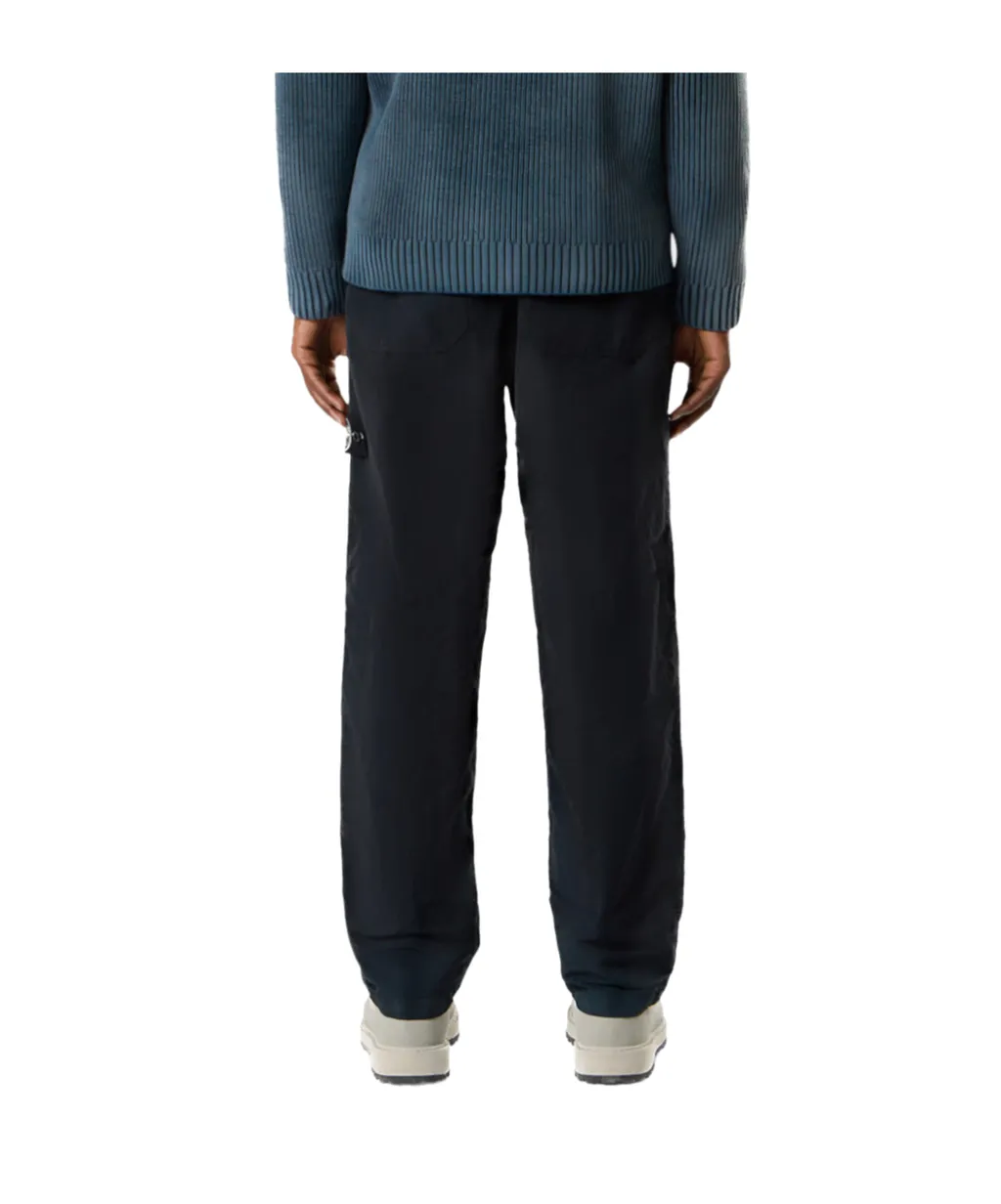 Logo Patch Elastic Waist Trousers