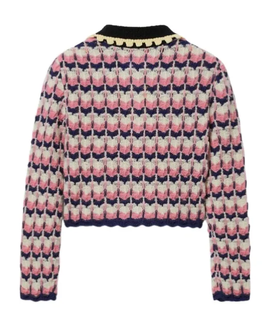 Geometric-Pattern Sweater