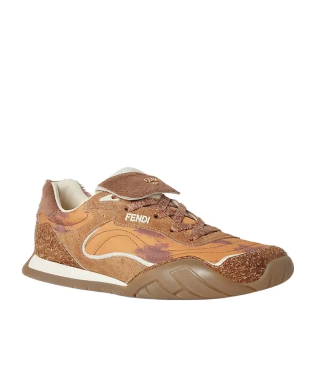 Wave Pulse Lace-Up Sneakers