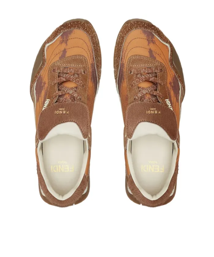 Wave Pulse Lace-Up Sneakers