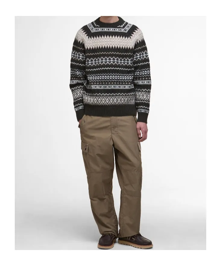 Hase Fair Isle Crew Neck Jumper