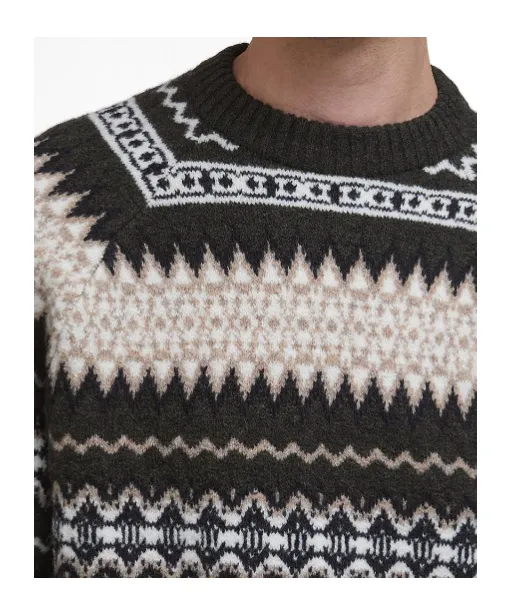 Hase Fair Isle Crew Neck Jumper