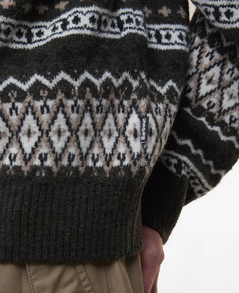 Hase Fair Isle Crew Neck Jumper