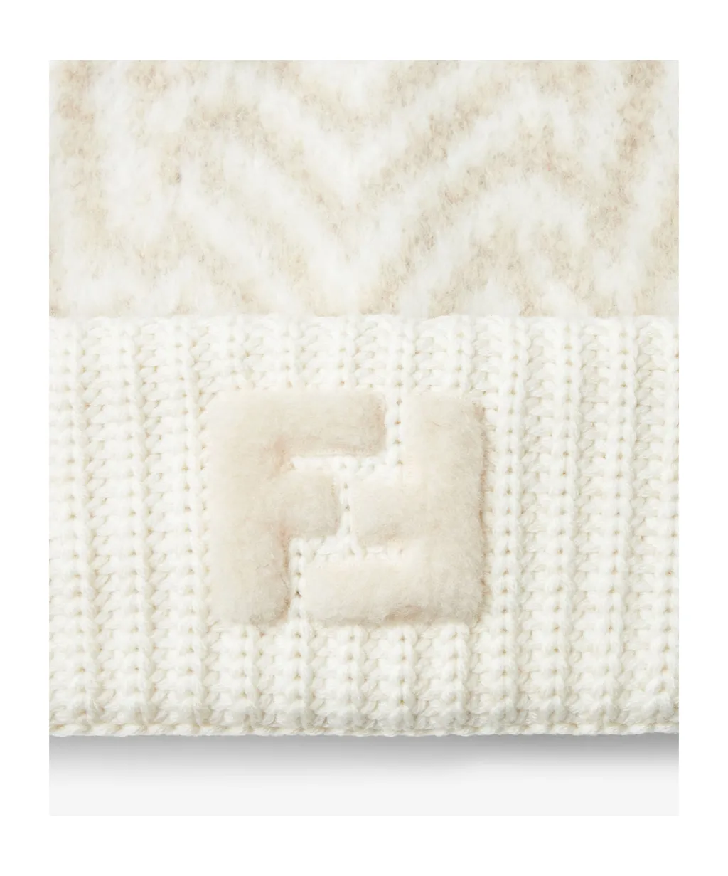 3D Ff Turn-Up Hem Beanie