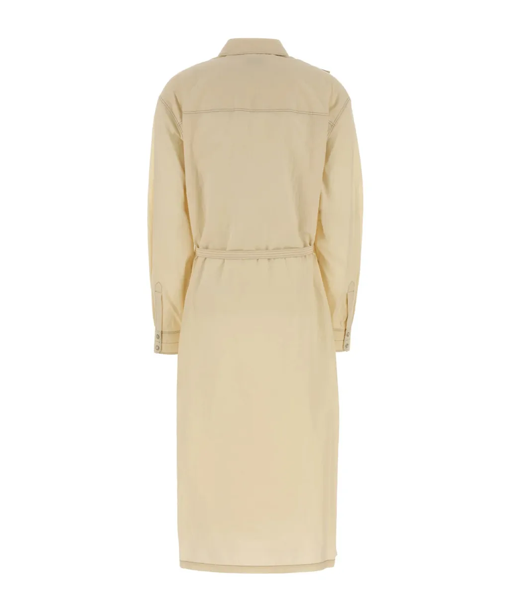 Belted Shirt Dress