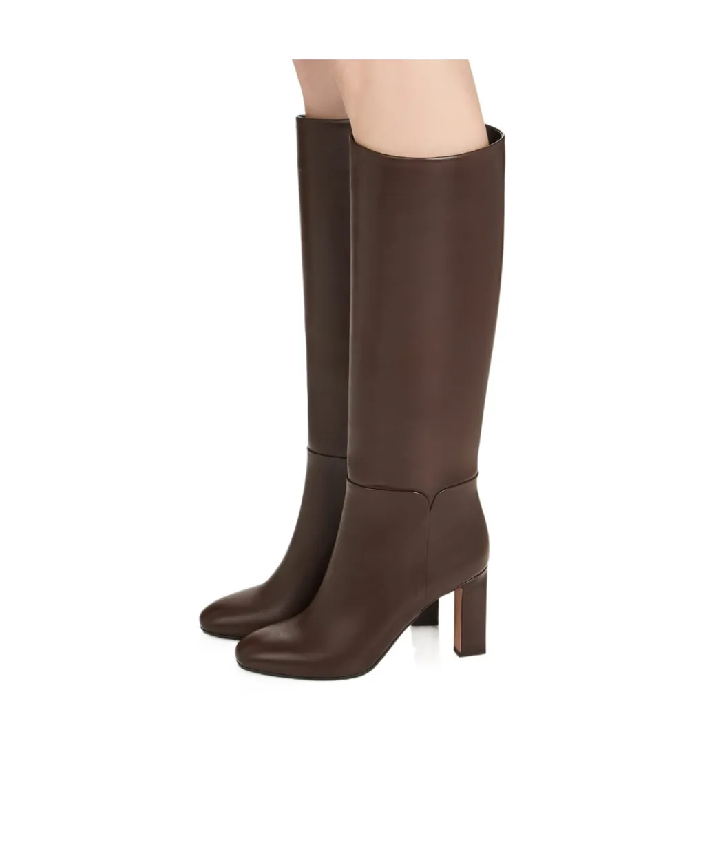 Mid-Heeled Boots