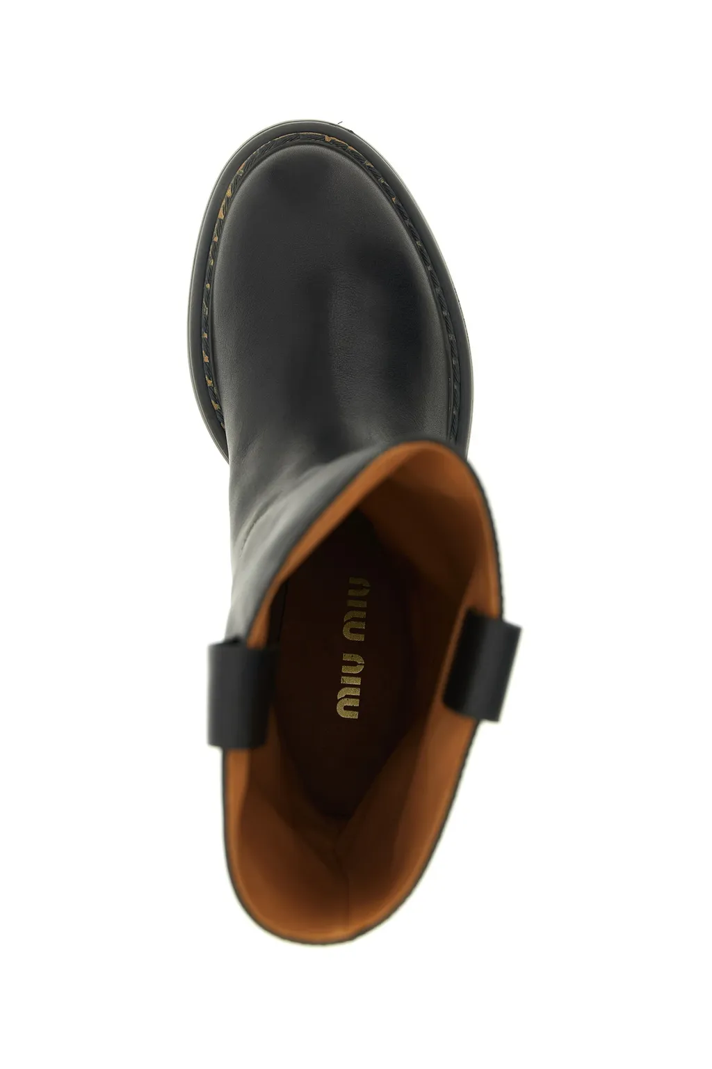 Round-Toe Slip-On Boots