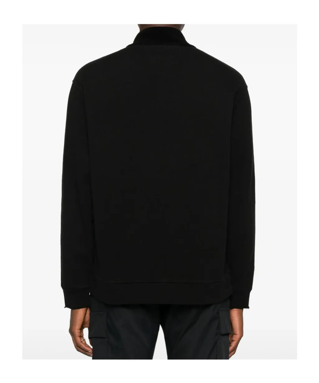 Logo-Embroidered Half-Zip Sweatshirt