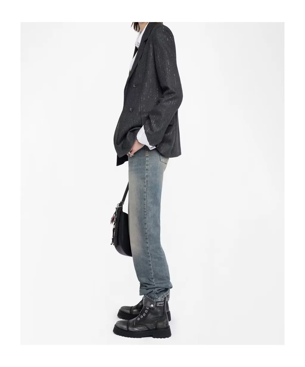 Double-Breasted Blazer