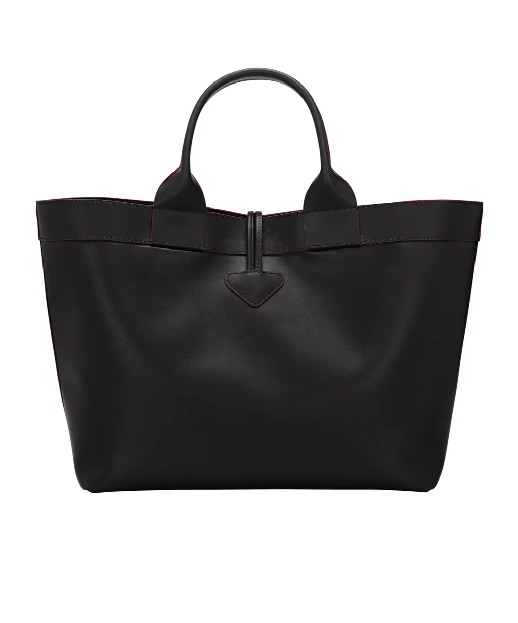 Le Roseau Leather Tote Bag