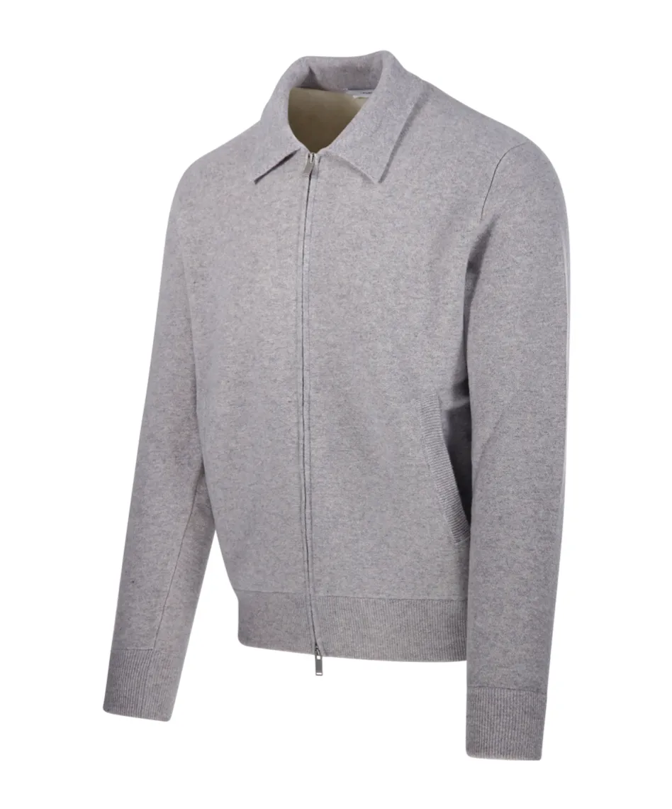 Knitwear Bomber Jacket