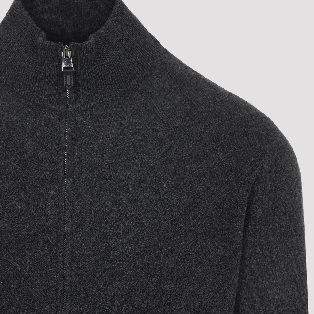 Zip-Fastening Cardigan