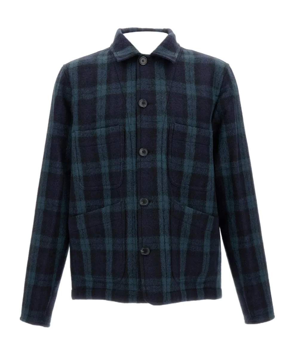 Checked Shirt Jacket