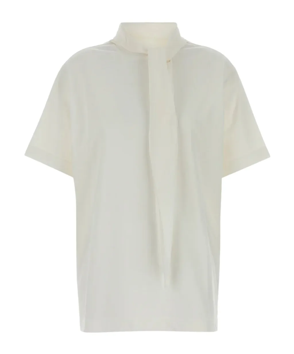 T-Shirt With Scarf