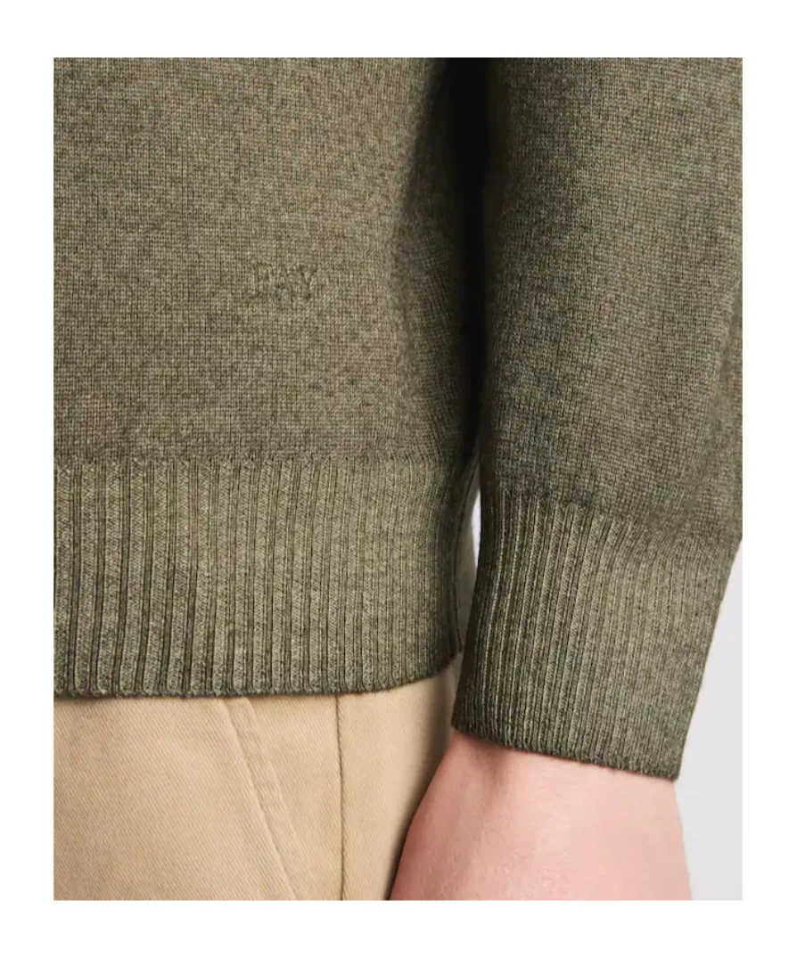 Ribbed Crew Neck Knitwear