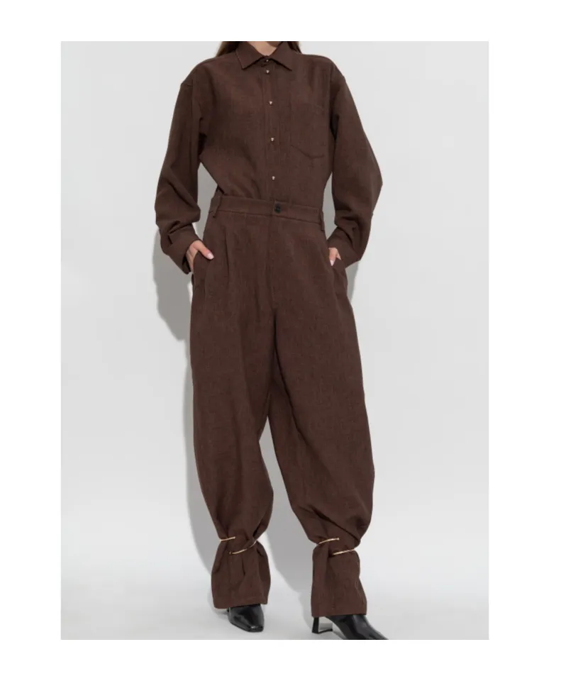 Button-Fastening Pocket Shirt