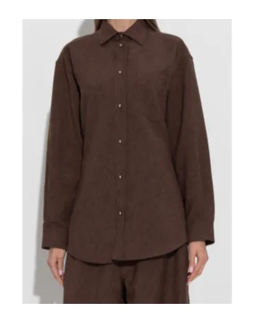 Button-Fastening Pocket Shirt