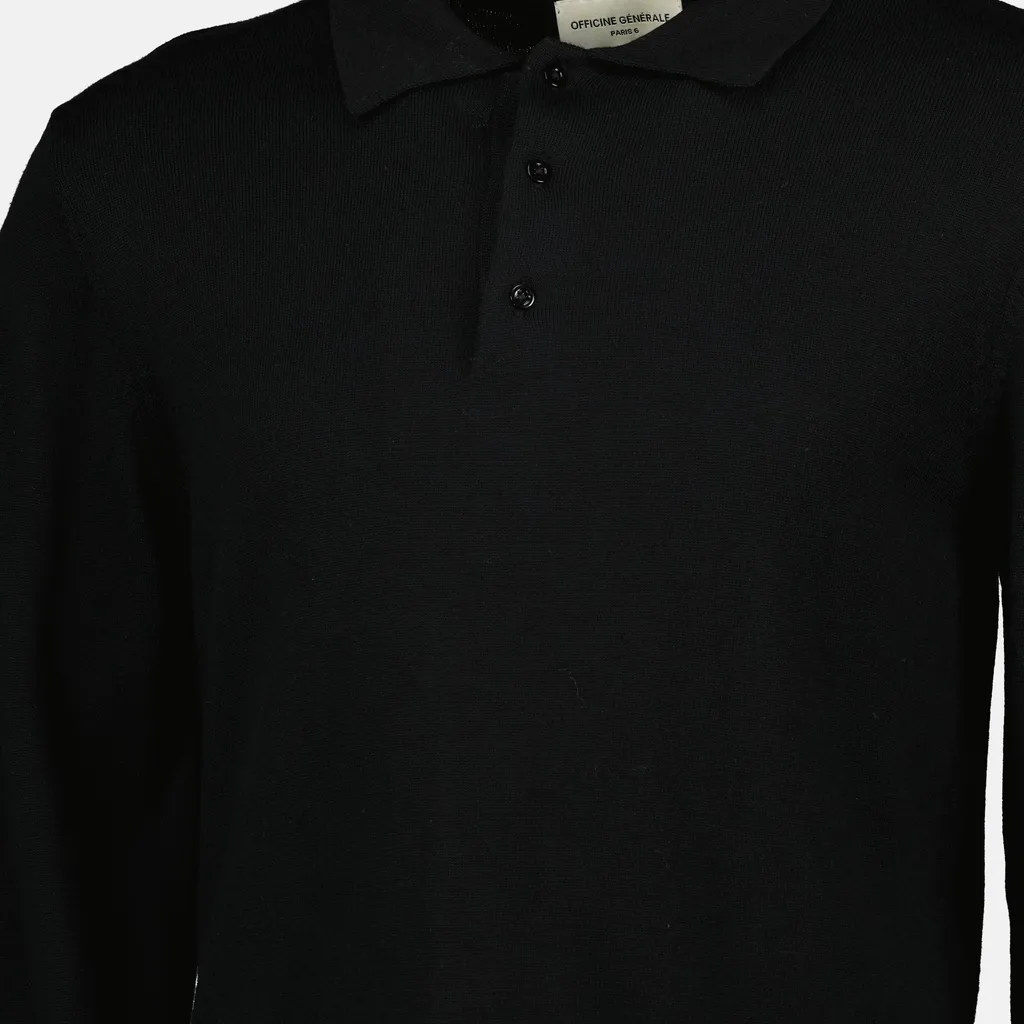 Long Sleeve Polo Shirt