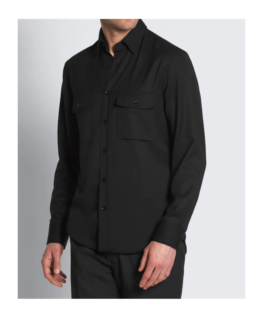 Military Wool Shirt