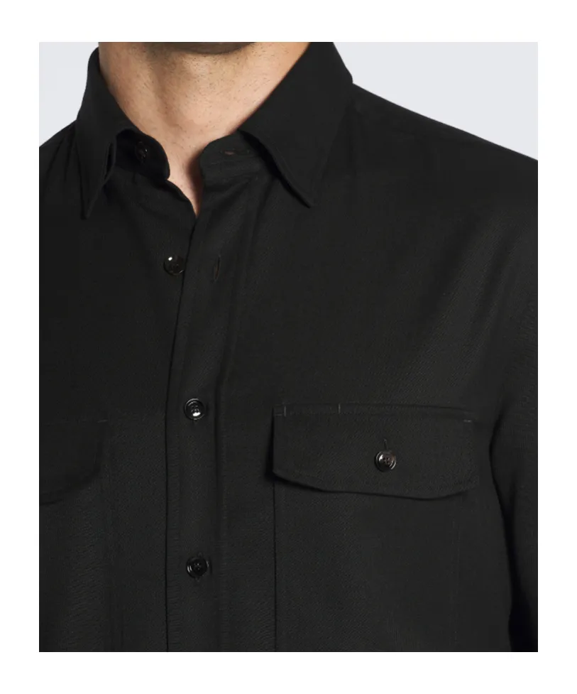 Military Wool Shirt