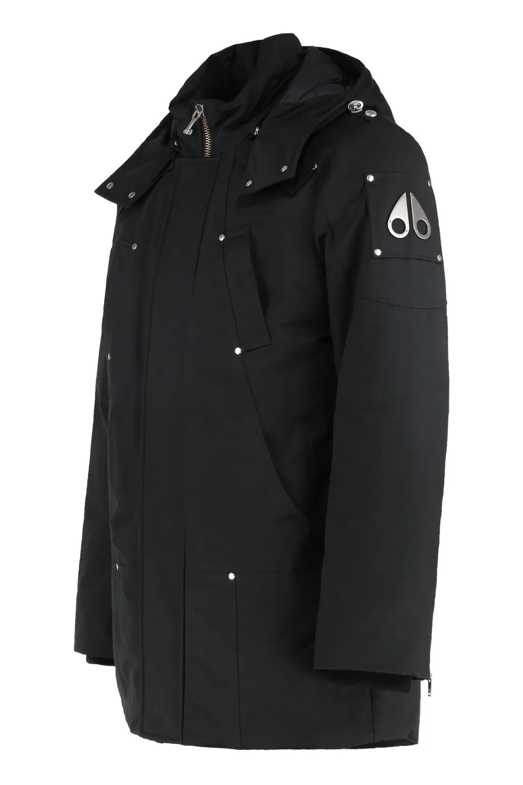 Logo-Plaque Zipped Bomber Jacket