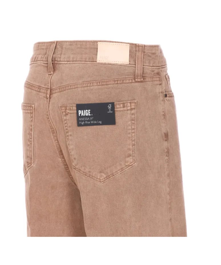Anessa High-Rise Wide-Leg Jeans