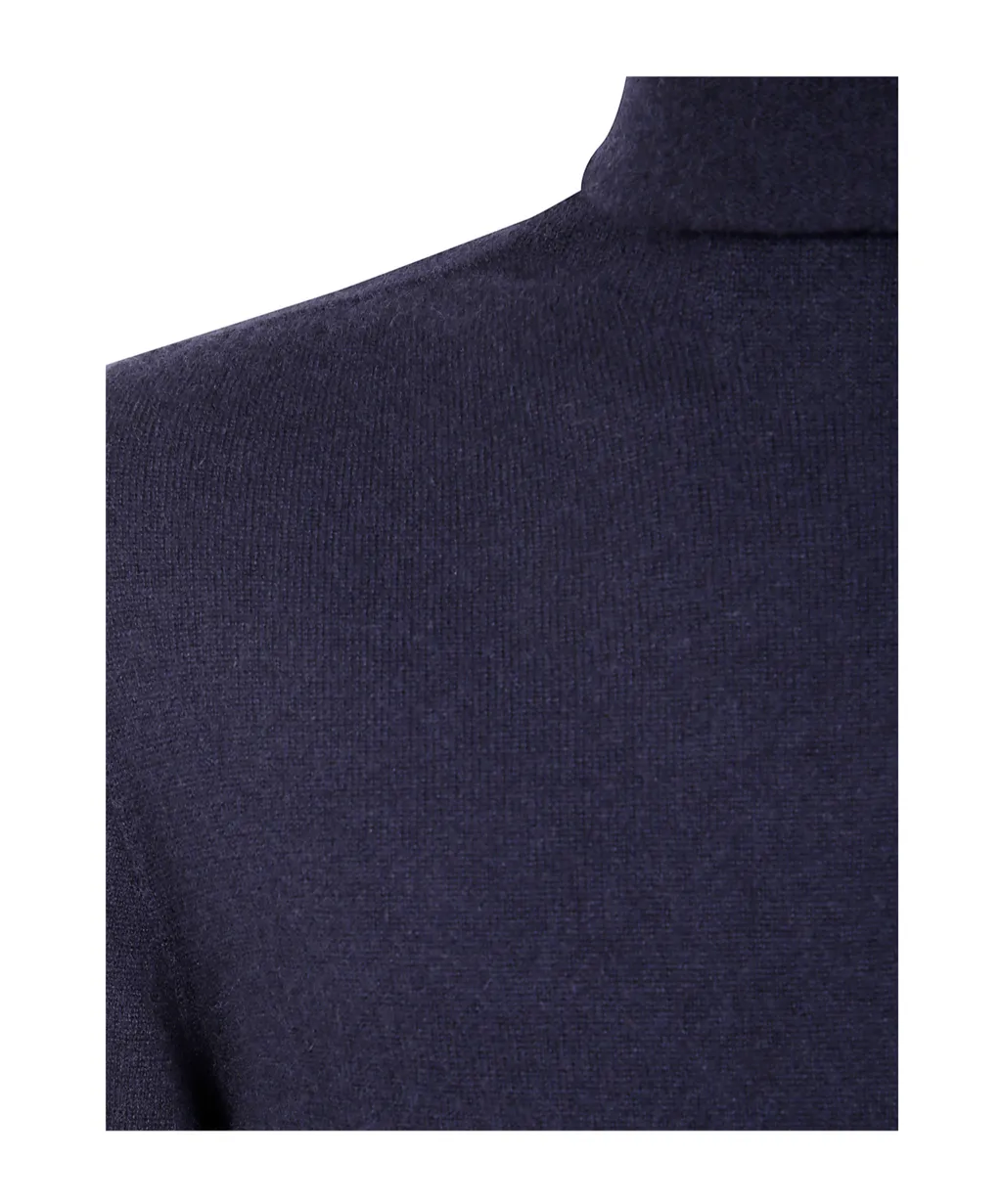Roll-Neck Knitted Top
