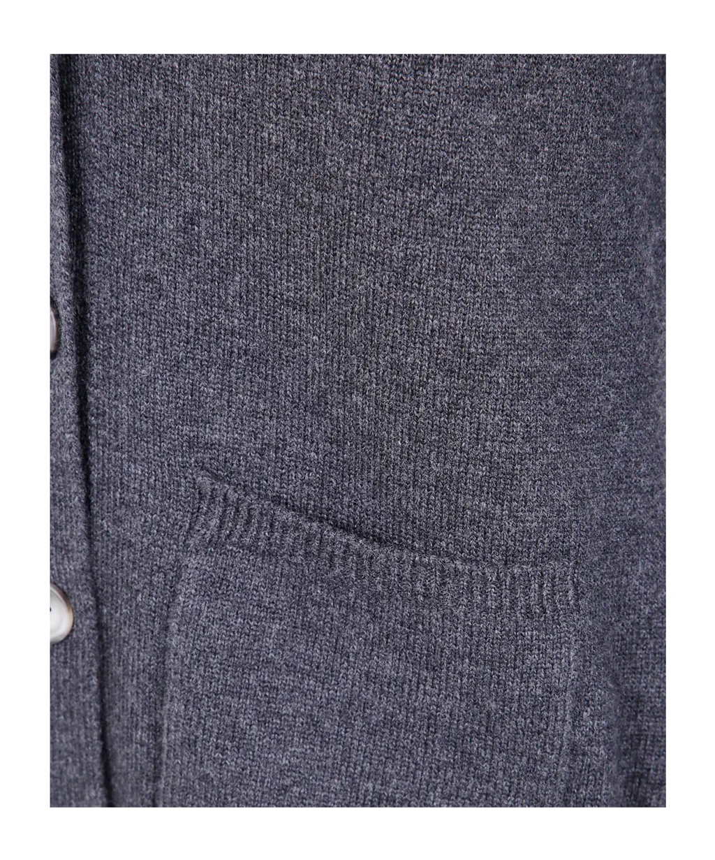 Buttoned Pocket Cardigan