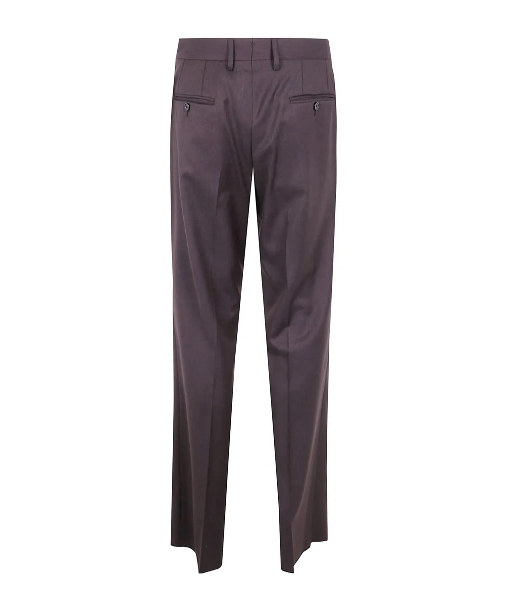 Flat-Front Trousers