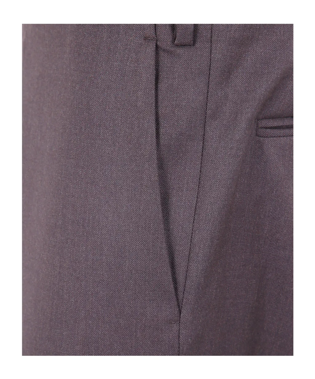 Flat-Front Trousers
