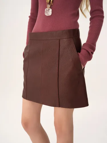 Panelled Mini Skirt