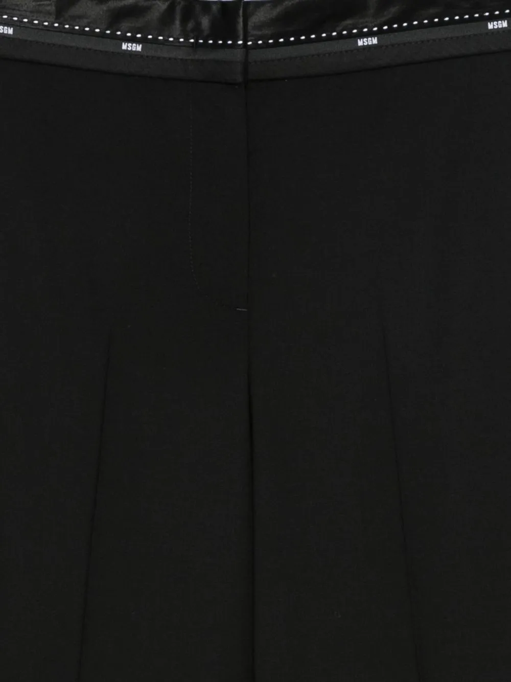 Logo Belt Palazzo Trousers