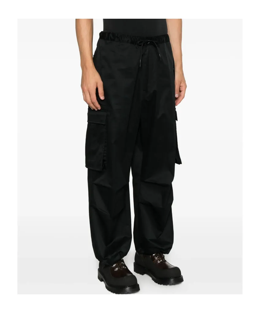 Drawstring Cargo Casual Pants
