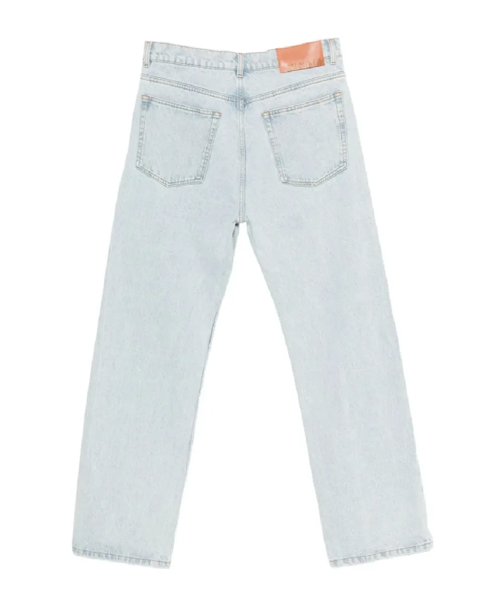 Marbled Denim Trousers
