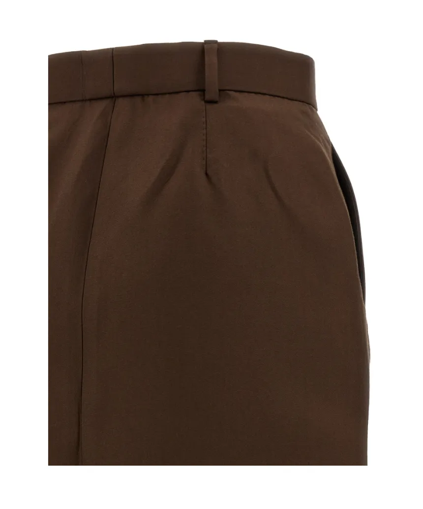 Violante Silk Midi Skirt