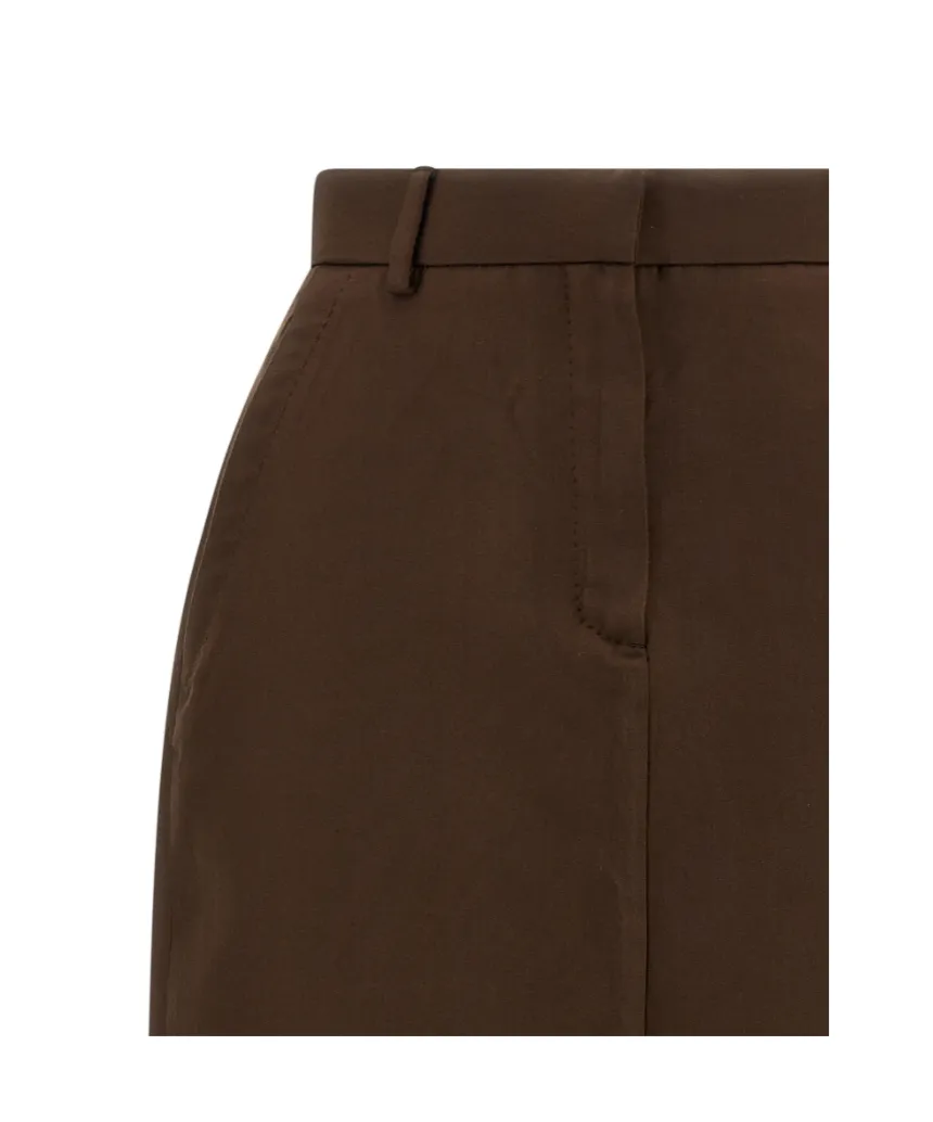 Violante Silk Midi Skirt