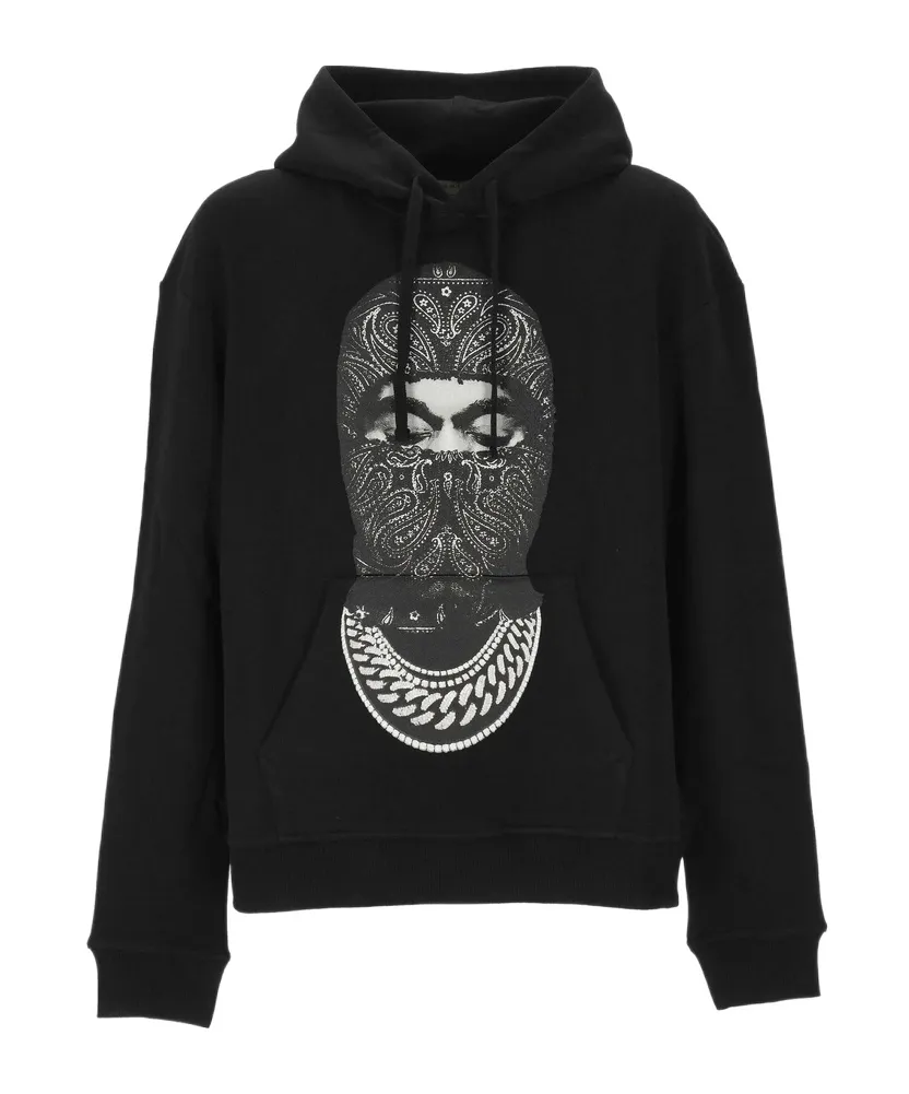 Paisley Mask Hoodie