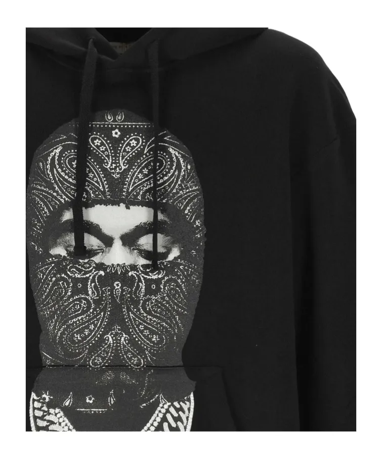 Paisley Mask Hoodie
