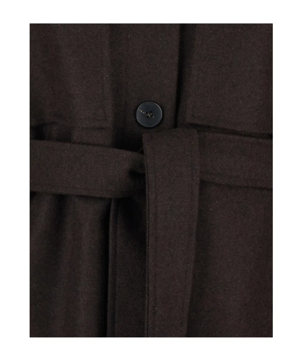 Belted Overshirt Jacket