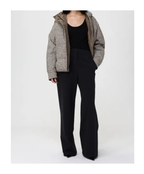 High Waist Tailored Pants