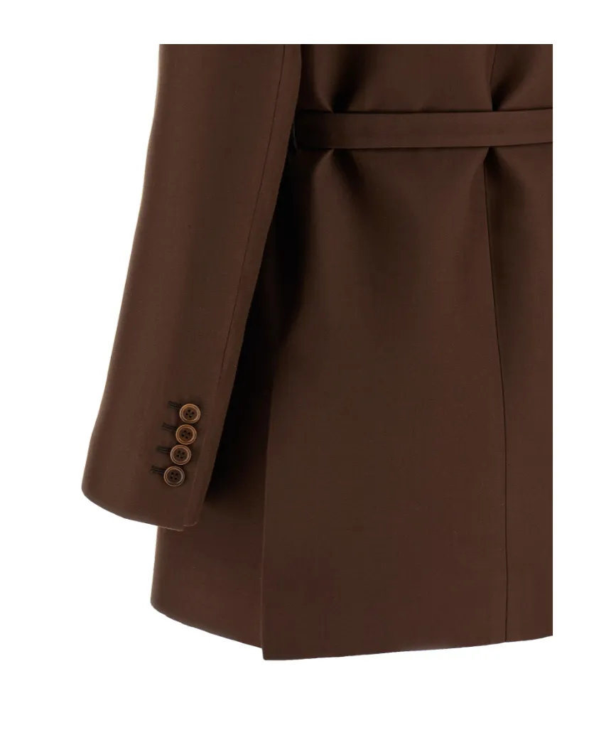 Prisca Double-Breasted Blazer