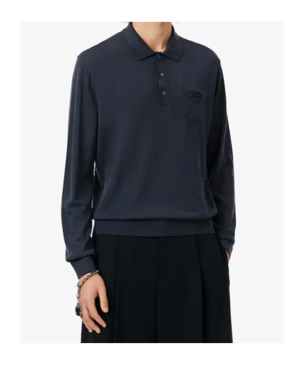 Embroidered-Logo Polo Shirt