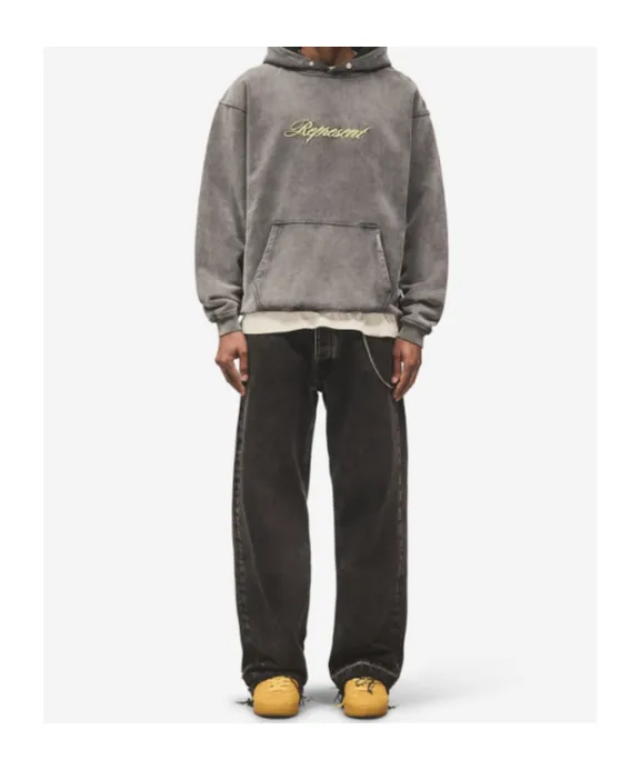 Embroidered Cotton Hoodie