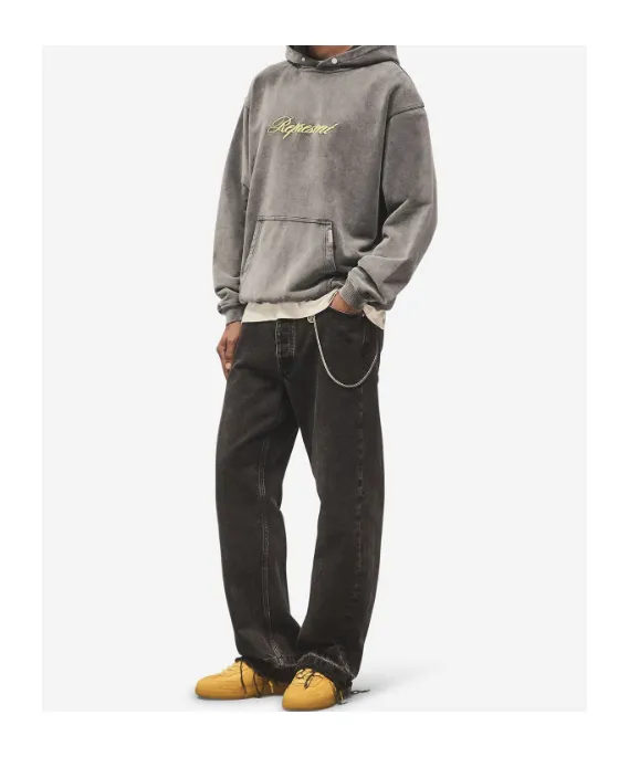 Embroidered Cotton Hoodie