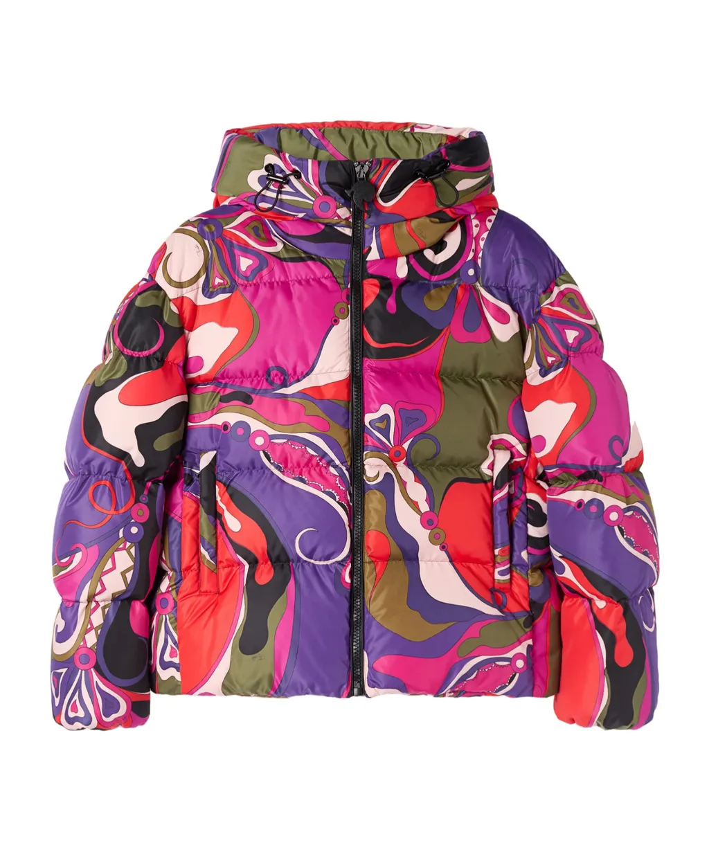 Printed Down Jacket