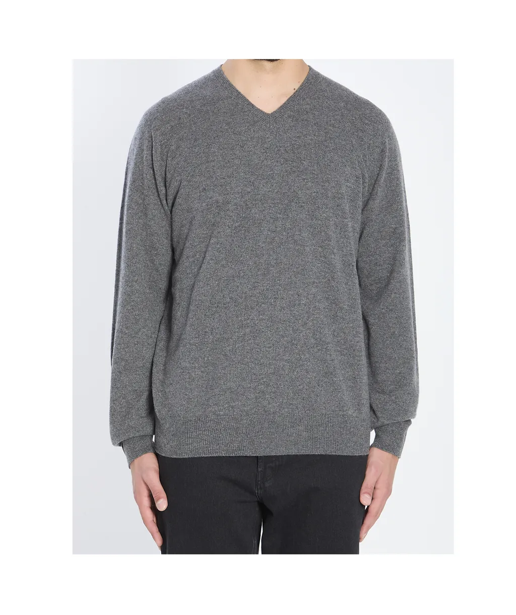 Rod V-Neck Knitted Jumper