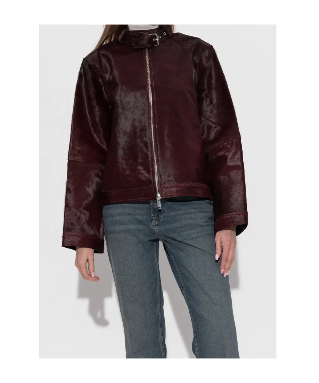 Salita Buckle-Detail Zip-Up Jacket
