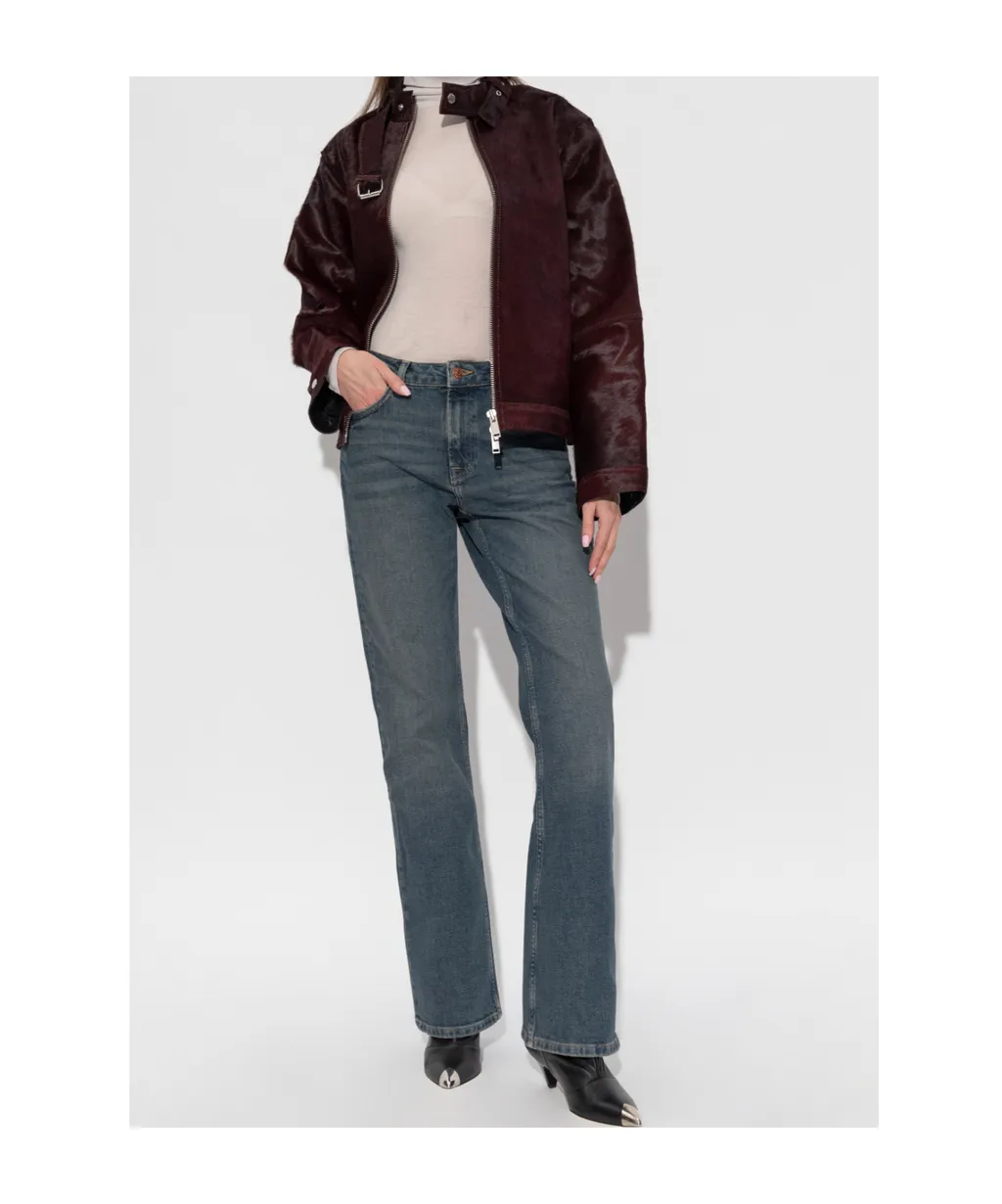 Salita Buckle-Detail Zip-Up Jacket